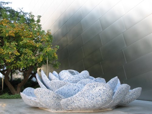 Walt Disney Concert Hall garden